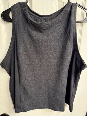 Members mark soft rib tank gray xxl